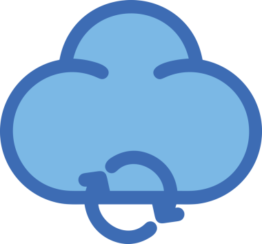 PNG biçiminde bulut simgesi şeffaf arkaplan biçiminde basit, web mobil uygulamaları için uygun minimal düz tasarım kullanıcı arayüzü hava durumu öngörüsü veri depolama ve dijital teknoloji projeleri