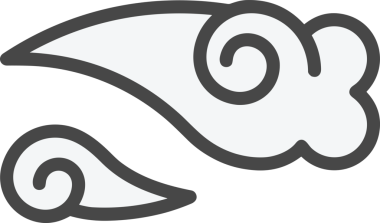 PNG biçiminde bulut simgesi şeffaf arkaplan biçiminde basit, web mobil uygulamaları için uygun minimal düz tasarım kullanıcı arayüzü hava durumu öngörüsü veri depolama ve dijital teknoloji projeleri