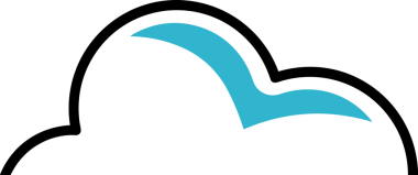 PNG biçiminde bulut simgesi şeffaf arkaplan biçiminde basit, web mobil uygulamaları için uygun minimal düz tasarım kullanıcı arayüzü hava durumu öngörüsü veri depolama ve dijital teknoloji projeleri