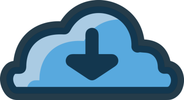 PNG biçiminde bulut simgesi şeffaf arkaplan biçiminde basit, web mobil uygulamaları için uygun minimal düz tasarım kullanıcı arayüzü hava durumu öngörüsü veri depolama ve dijital teknoloji projeleri