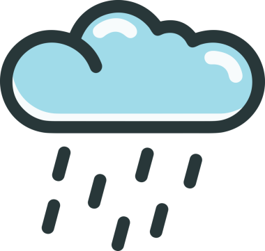 PNG biçiminde bulut simgesi şeffaf arkaplan biçiminde basit, web mobil uygulamaları için uygun minimal düz tasarım kullanıcı arayüzü hava durumu öngörüsü veri depolama ve dijital teknoloji projeleri