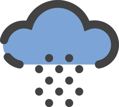 PNG biçiminde bulut simgesi şeffaf arkaplan biçiminde basit, web mobil uygulamaları için uygun minimal düz tasarım kullanıcı arayüzü hava durumu öngörüsü veri depolama ve dijital teknoloji projeleri