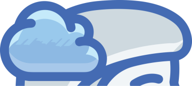 PNG biçiminde bulut simgesi şeffaf arkaplan biçiminde basit, web mobil uygulamaları için uygun minimal düz tasarım kullanıcı arayüzü hava durumu öngörüsü veri depolama ve dijital teknoloji projeleri