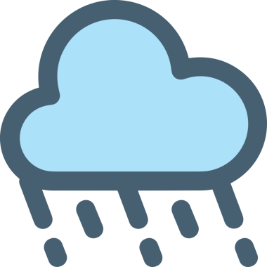 PNG biçiminde bulut simgesi şeffaf arkaplan biçiminde basit, web mobil uygulamaları için uygun minimal düz tasarım kullanıcı arayüzü hava durumu öngörüsü veri depolama ve dijital teknoloji projeleri