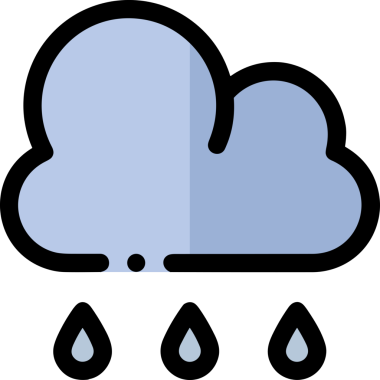 PNG biçiminde bulut simgesi şeffaf arkaplan biçiminde basit, web mobil uygulamaları için uygun minimal düz tasarım kullanıcı arayüzü hava durumu öngörüsü veri depolama ve dijital teknoloji projeleri