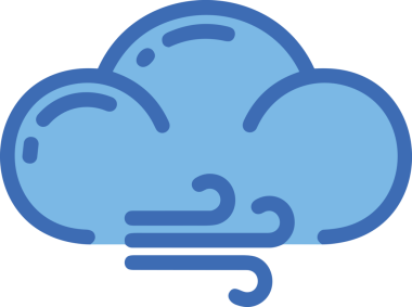 PNG biçiminde bulut simgesi şeffaf arkaplan biçiminde basit, web mobil uygulamaları için uygun minimal düz tasarım kullanıcı arayüzü hava durumu öngörüsü veri depolama ve dijital teknoloji projeleri