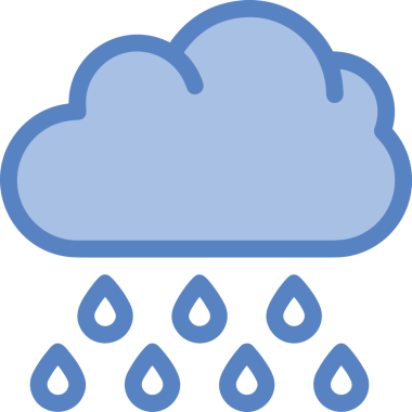PNG biçiminde bulut simgesi şeffaf arkaplan biçiminde basit, web mobil uygulamaları için uygun minimal düz tasarım kullanıcı arayüzü hava durumu öngörüsü veri depolama ve dijital teknoloji projeleri