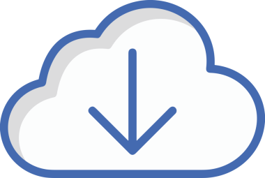 PNG biçiminde bulut simgesi şeffaf arkaplan biçiminde basit, web mobil uygulamaları için uygun minimal düz tasarım kullanıcı arayüzü hava durumu öngörüsü veri depolama ve dijital teknoloji projeleri