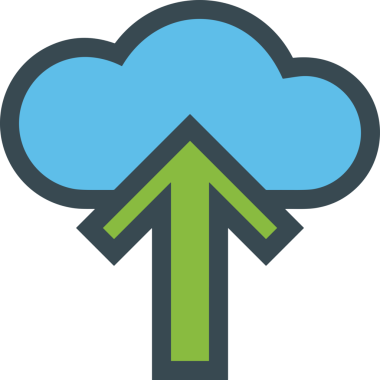 PNG biçiminde bulut simgesi şeffaf arkaplan biçiminde basit, web mobil uygulamaları için uygun minimal düz tasarım kullanıcı arayüzü hava durumu öngörüsü veri depolama ve dijital teknoloji projeleri