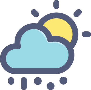 PNG biçiminde bulut simgesi şeffaf arkaplan biçiminde basit, web mobil uygulamaları için uygun minimal düz tasarım kullanıcı arayüzü hava durumu öngörüsü veri depolama ve dijital teknoloji projeleri