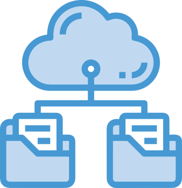 PNG biçiminde bulut simgesi şeffaf arkaplan biçiminde basit, web mobil uygulamaları için uygun minimal düz tasarım kullanıcı arayüzü hava durumu öngörüsü veri depolama ve dijital teknoloji projeleri