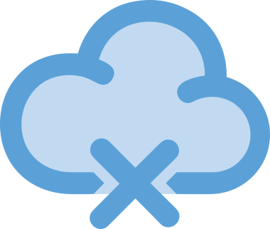 PNG biçiminde bulut simgesi şeffaf arkaplan biçiminde basit, web mobil uygulamaları için uygun minimal düz tasarım kullanıcı arayüzü hava durumu öngörüsü veri depolama ve dijital teknoloji projeleri