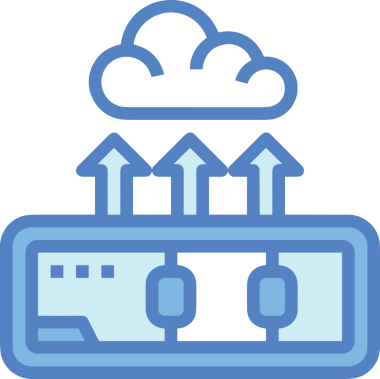 PNG biçiminde bulut simgesi şeffaf arkaplan biçiminde basit, web mobil uygulamaları için uygun minimal düz tasarım kullanıcı arayüzü hava durumu öngörüsü veri depolama ve dijital teknoloji projeleri
