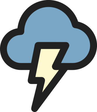 PNG biçiminde bulut simgesi şeffaf arkaplan biçiminde basit, web mobil uygulamaları için uygun minimal düz tasarım kullanıcı arayüzü hava durumu öngörüsü veri depolama ve dijital teknoloji projeleri