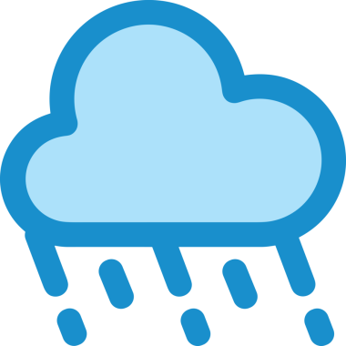 PNG biçiminde bulut simgesi şeffaf arkaplan biçiminde basit, web mobil uygulamaları için uygun minimal düz tasarım kullanıcı arayüzü hava durumu öngörüsü veri depolama ve dijital teknoloji projeleri