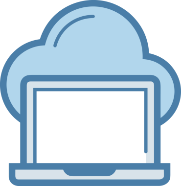 PNG biçiminde bulut simgesi şeffaf arkaplan biçiminde basit, web mobil uygulamaları için uygun minimal düz tasarım kullanıcı arayüzü hava durumu öngörüsü veri depolama ve dijital teknoloji projeleri