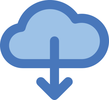 PNG biçiminde bulut simgesi şeffaf arkaplan biçiminde basit, web mobil uygulamaları için uygun minimal düz tasarım kullanıcı arayüzü hava durumu öngörüsü veri depolama ve dijital teknoloji projeleri