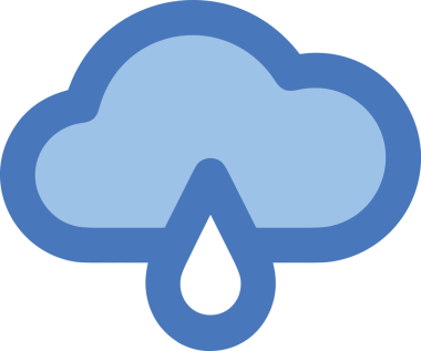 PNG biçiminde bulut simgesi şeffaf arkaplan biçiminde basit, web mobil uygulamaları için uygun minimal düz tasarım kullanıcı arayüzü hava durumu öngörüsü veri depolama ve dijital teknoloji projeleri