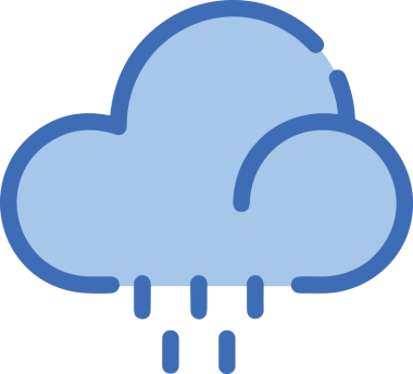 PNG biçiminde bulut simgesi şeffaf arkaplan biçiminde basit, web mobil uygulamaları için uygun minimal düz tasarım kullanıcı arayüzü hava durumu öngörüsü veri depolama ve dijital teknoloji projeleri