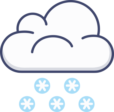 PNG biçiminde bulut simgesi şeffaf arkaplan biçiminde basit, web mobil uygulamaları için uygun minimal düz tasarım kullanıcı arayüzü hava durumu öngörüsü veri depolama ve dijital teknoloji projeleri