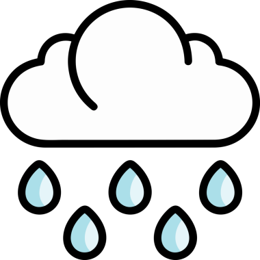 PNG biçiminde bulut simgesi şeffaf arkaplan biçiminde basit, web mobil uygulamaları için uygun minimal düz tasarım kullanıcı arayüzü hava durumu öngörüsü veri depolama ve dijital teknoloji projeleri