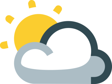 PNG biçiminde bulut simgesi şeffaf arkaplan biçiminde basit, web mobil uygulamaları için uygun minimal düz tasarım kullanıcı arayüzü hava durumu öngörüsü veri depolama ve dijital teknoloji projeleri