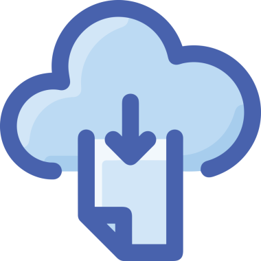 PNG biçiminde bulut simgesi şeffaf arkaplan biçiminde basit, web mobil uygulamaları için uygun minimal düz tasarım kullanıcı arayüzü hava durumu öngörüsü veri depolama ve dijital teknoloji projeleri