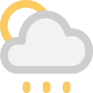 PNG biçiminde bulut simgesi şeffaf arkaplan biçiminde basit, web mobil uygulamaları için uygun minimal düz tasarım kullanıcı arayüzü hava durumu öngörüsü veri depolama ve dijital teknoloji projeleri