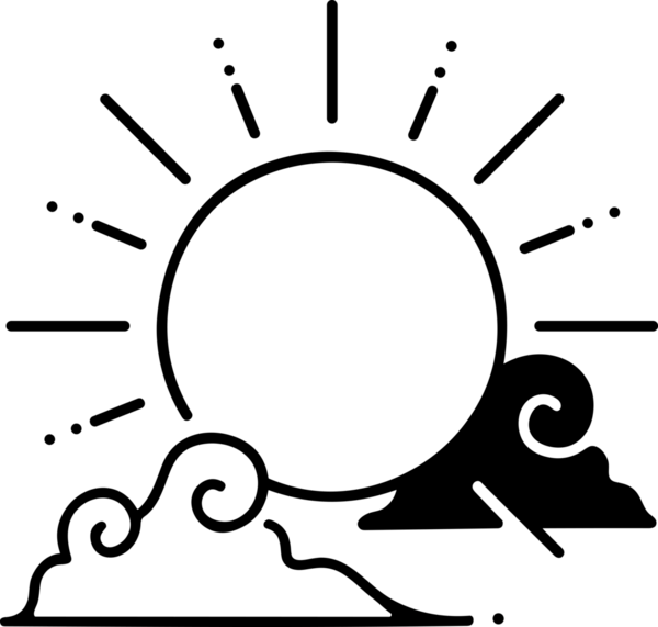 PNG biçiminde bulut simgesi şeffaf arkaplan biçiminde basit, web mobil uygulamaları için uygun minimal düz tasarım kullanıcı arayüzü hava durumu öngörüsü veri depolama ve dijital teknoloji projeleri