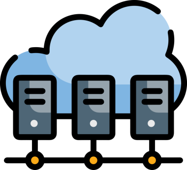 PNG biçiminde bulut simgesi şeffaf arkaplan biçiminde basit, web mobil uygulamaları için uygun minimal düz tasarım kullanıcı arayüzü hava durumu öngörüsü veri depolama ve dijital teknoloji projeleri