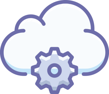 PNG biçiminde bulut simgesi şeffaf arkaplan biçiminde basit, web mobil uygulamaları için uygun minimal düz tasarım kullanıcı arayüzü hava durumu öngörüsü veri depolama ve dijital teknoloji projeleri