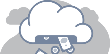 PNG biçiminde bulut simgesi şeffaf arkaplan biçiminde basit, web mobil uygulamaları için uygun minimal düz tasarım kullanıcı arayüzü hava durumu öngörüsü veri depolama ve dijital teknoloji projeleri