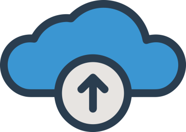 PNG biçiminde bulut simgesi şeffaf arkaplan biçiminde basit, web mobil uygulamaları için uygun minimal düz tasarım kullanıcı arayüzü hava durumu öngörüsü veri depolama ve dijital teknoloji projeleri