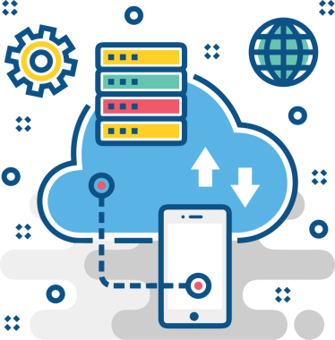 PNG biçiminde bulut simgesi şeffaf arkaplan biçiminde basit, web mobil uygulamaları için uygun minimal düz tasarım kullanıcı arayüzü hava durumu öngörüsü veri depolama ve dijital teknoloji projeleri