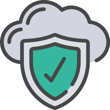 PNG biçiminde bulut simgesi şeffaf arkaplan biçiminde basit, web mobil uygulamaları için uygun minimal düz tasarım kullanıcı arayüzü hava durumu öngörüsü veri depolama ve dijital teknoloji projeleri