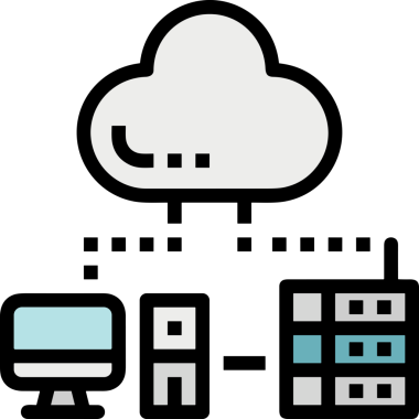 PNG biçiminde bulut simgesi şeffaf arkaplan biçiminde basit, web mobil uygulamaları için uygun minimal düz tasarım kullanıcı arayüzü hava durumu öngörüsü veri depolama ve dijital teknoloji projeleri