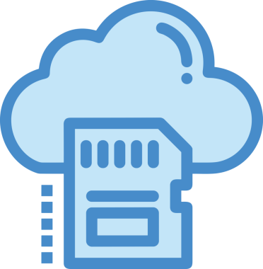 PNG biçiminde bulut simgesi şeffaf arkaplan biçiminde basit, web mobil uygulamaları için uygun minimal düz tasarım kullanıcı arayüzü hava durumu öngörüsü veri depolama ve dijital teknoloji projeleri