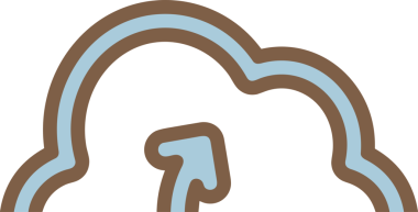 PNG biçiminde bulut simgesi şeffaf arkaplan biçiminde basit, web mobil uygulamaları için uygun minimal düz tasarım kullanıcı arayüzü hava durumu öngörüsü veri depolama ve dijital teknoloji projeleri