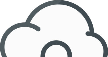 PNG biçiminde bulut simgesi şeffaf arkaplan biçiminde basit, web mobil uygulamaları için uygun minimal düz tasarım kullanıcı arayüzü hava durumu öngörüsü veri depolama ve dijital teknoloji projeleri