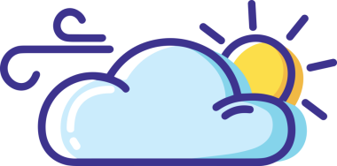 PNG biçiminde bulut simgesi şeffaf arkaplan biçiminde basit, web mobil uygulamaları için uygun minimal düz tasarım kullanıcı arayüzü hava durumu öngörüsü veri depolama ve dijital teknoloji projeleri