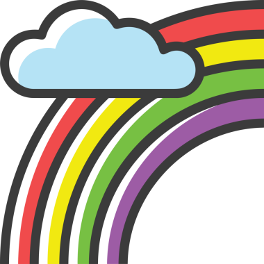 PNG biçiminde bulut simgesi şeffaf arkaplan biçiminde basit, web mobil uygulamaları için uygun minimal düz tasarım kullanıcı arayüzü hava durumu öngörüsü veri depolama ve dijital teknoloji projeleri