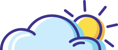 PNG biçiminde bulut simgesi şeffaf arkaplan biçiminde basit, web mobil uygulamaları için uygun minimal düz tasarım kullanıcı arayüzü hava durumu öngörüsü veri depolama ve dijital teknoloji projeleri