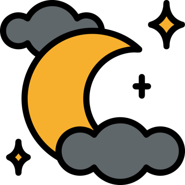 PNG biçiminde bulut simgesi şeffaf arkaplan biçiminde basit, web mobil uygulamaları için uygun minimal düz tasarım kullanıcı arayüzü hava durumu öngörüsü veri depolama ve dijital teknoloji projeleri