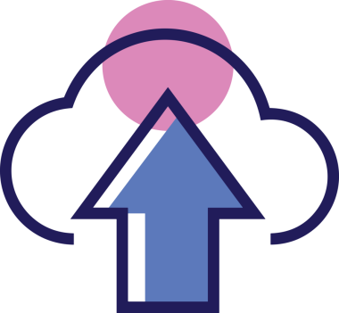 PNG biçiminde bulut simgesi şeffaf arkaplan biçiminde basit, web mobil uygulamaları için uygun minimal düz tasarım kullanıcı arayüzü hava durumu öngörüsü veri depolama ve dijital teknoloji projeleri