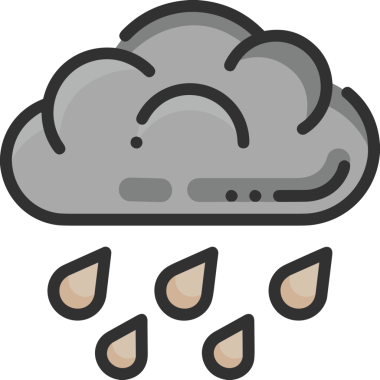 PNG biçiminde bulut simgesi şeffaf arkaplan biçiminde basit, web mobil uygulamaları için uygun minimal düz tasarım kullanıcı arayüzü hava durumu öngörüsü veri depolama ve dijital teknoloji projeleri