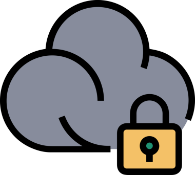 PNG biçiminde bulut simgesi şeffaf arkaplan biçiminde basit, web mobil uygulamaları için uygun minimal düz tasarım kullanıcı arayüzü hava durumu öngörüsü veri depolama ve dijital teknoloji projeleri