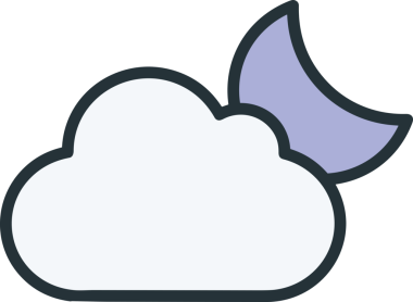 PNG biçiminde bulut simgesi şeffaf arkaplan biçiminde basit, web mobil uygulamaları için uygun minimal düz tasarım kullanıcı arayüzü hava durumu öngörüsü veri depolama ve dijital teknoloji projeleri
