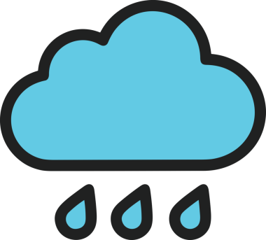 PNG biçiminde bulut simgesi şeffaf arkaplan biçiminde basit, web mobil uygulamaları için uygun minimal düz tasarım kullanıcı arayüzü hava durumu öngörüsü veri depolama ve dijital teknoloji projeleri