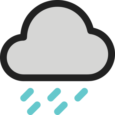 PNG biçiminde bulut simgesi şeffaf arkaplan biçiminde basit, web mobil uygulamaları için uygun minimal düz tasarım kullanıcı arayüzü hava durumu öngörüsü veri depolama ve dijital teknoloji projeleri