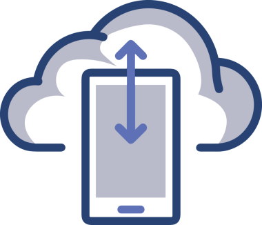 PNG biçiminde bulut simgesi şeffaf arkaplan biçiminde basit, web mobil uygulamaları için uygun minimal düz tasarım kullanıcı arayüzü hava durumu öngörüsü veri depolama ve dijital teknoloji projeleri